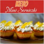 Keto mini serniczki cytrynowe z kremem mascarpone