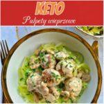 Keto pulpeciki w sosie pieczarkowym