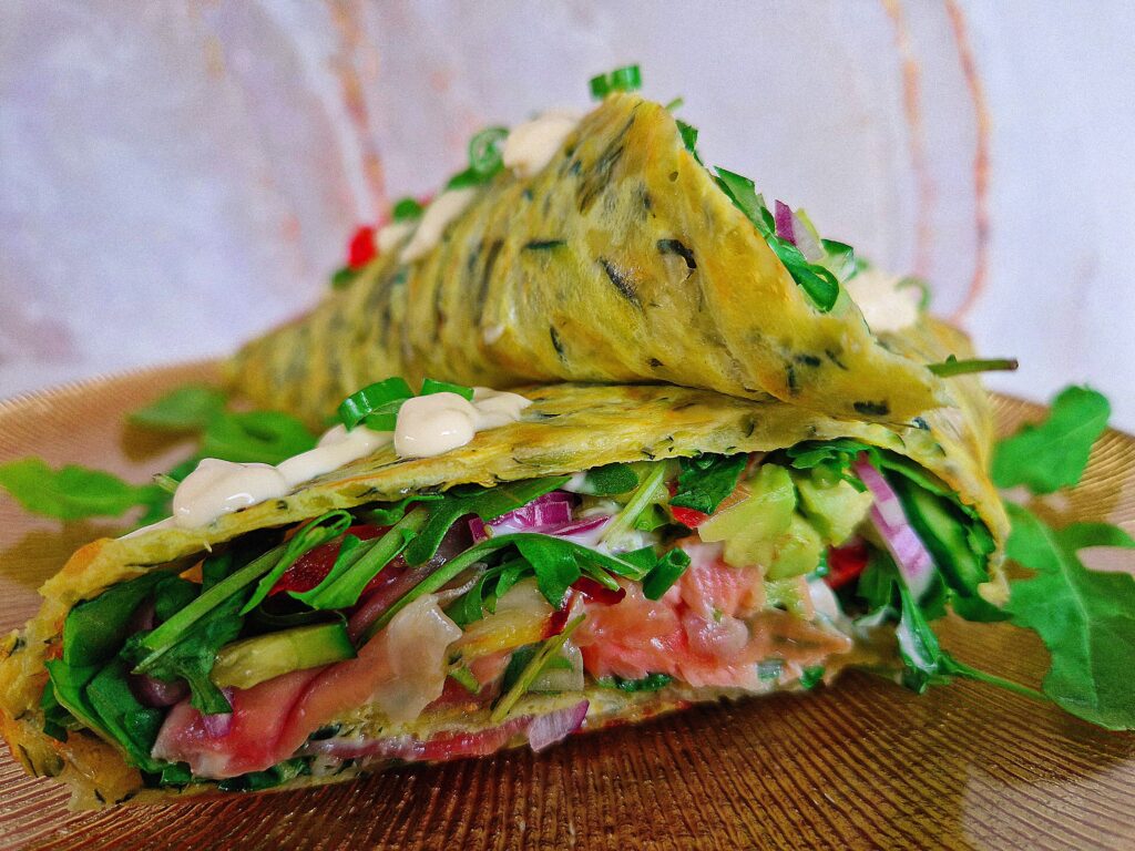 Wrap z cukinii