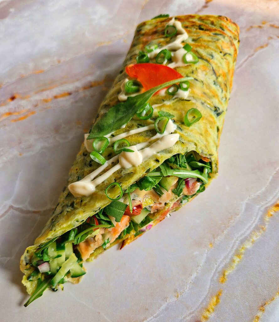 Wrap z cukinii