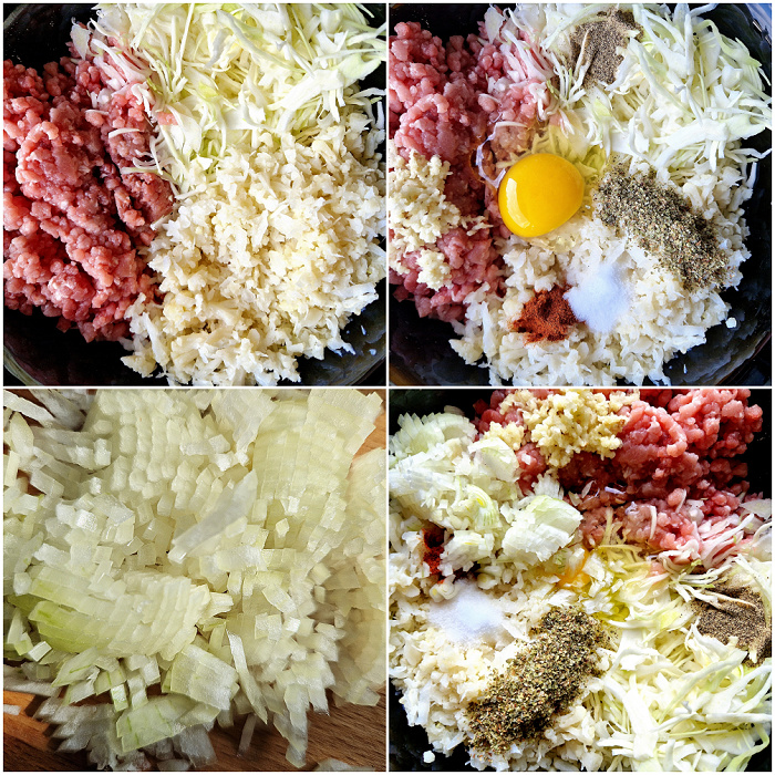 Przygotowanie gołąbków keto bez zawijania