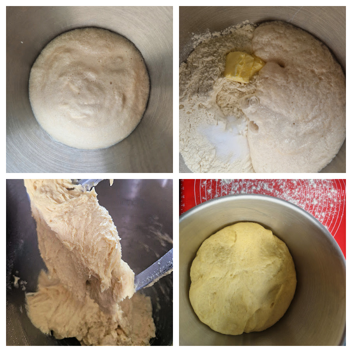 Przygotowanie ciasta na burgery