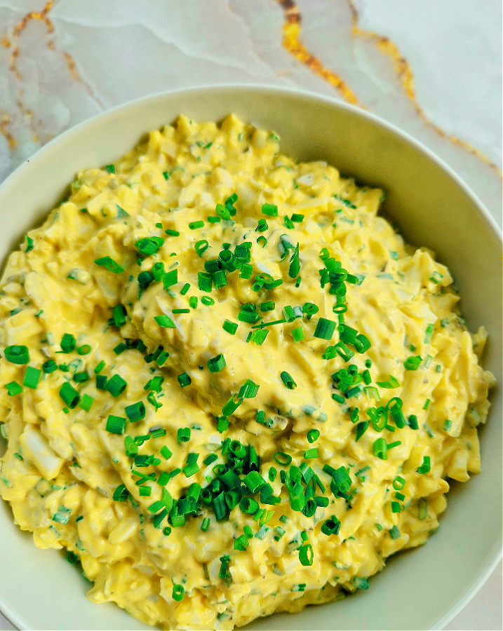 Pasta jajeczna ze szczypiorkiem